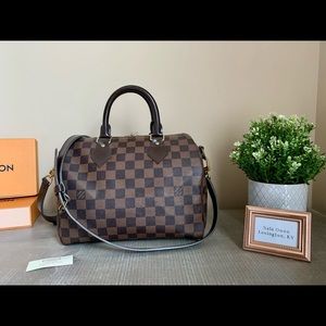 Louis Vuitton SPEEDY BANDOULIÈRE 25 Damier Ebene